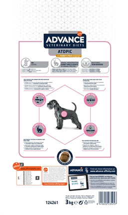 Advance Veterinary Diet Dog Atopic Gevoelige Huid Graanvrij / Derma